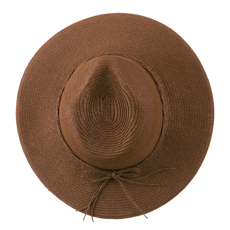 Ribbon Paper Straw Panama Hat