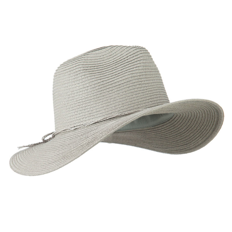Ribbon Paper Straw Panama Hat