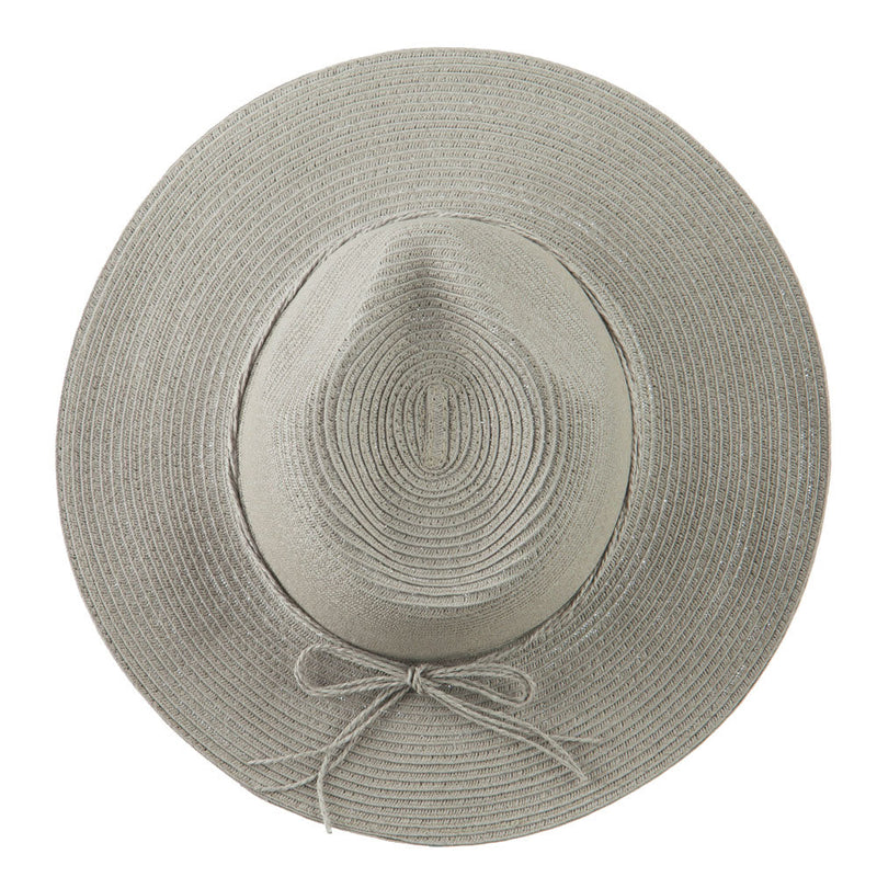 Ribbon Paper Straw Panama Hat