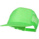 5 Panel Neon Color Poly Mesh Cap