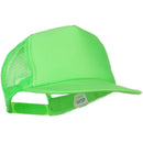 5 Panel Neon Color Poly Mesh Cap
