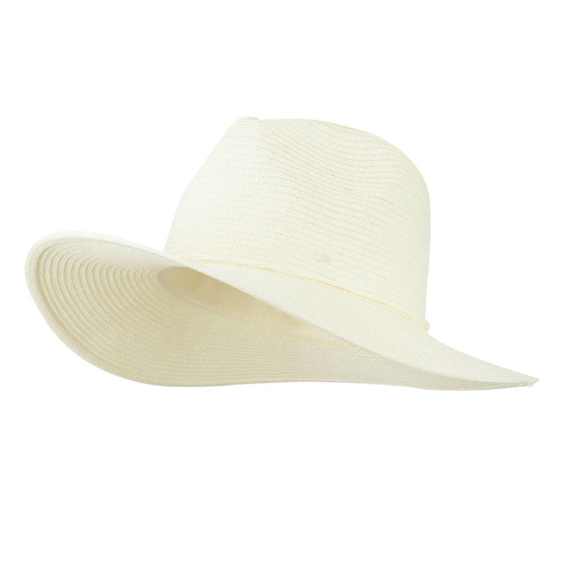 Ribbon Paper Straw Panama Hat