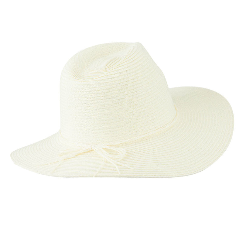 Ribbon Paper Straw Panama Hat