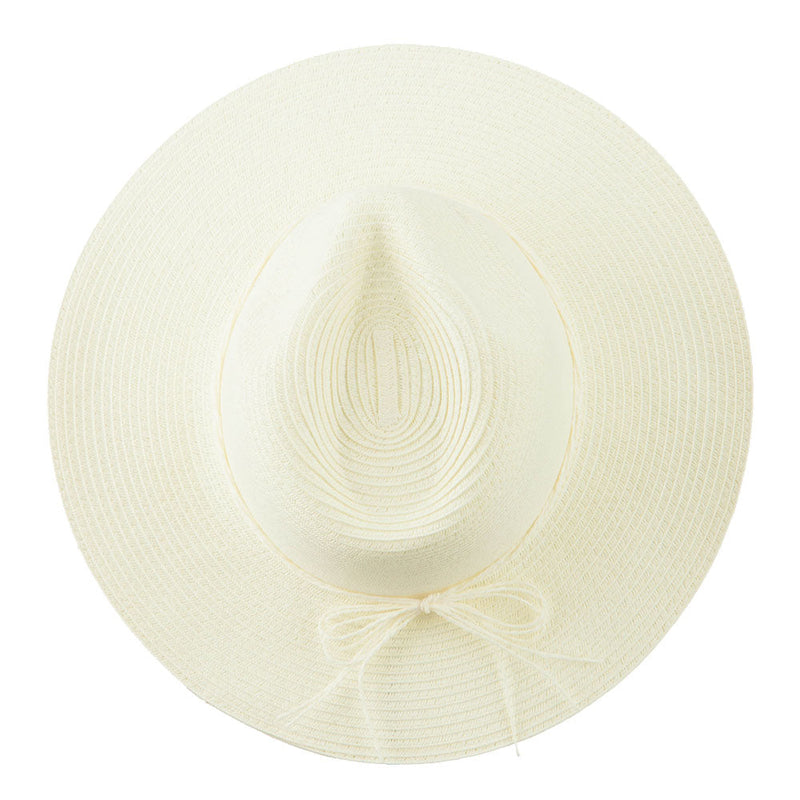 Ribbon Paper Straw Panama Hat