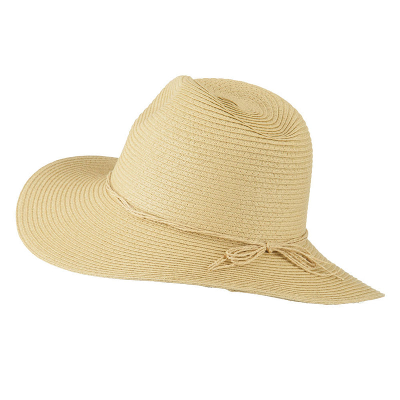 Ribbon Paper Straw Panama Hat