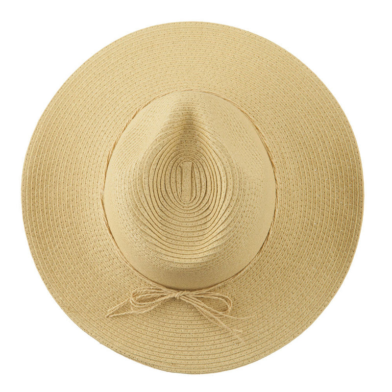 Ribbon Paper Straw Panama Hat