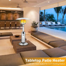 11 000 BTU Portable Tabletop Propane Patio Standing Heater by LJGDeals