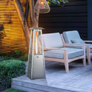 10000 BTU Portable Stainless Steel Tabletop Patio Heater with Glass Tube by LJGDeals