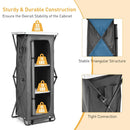 Folding Camping Storage Cabinet with 3 Shelves and Carry Bag by LJGDeals