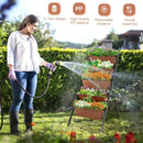5-tier Vertical Garden Planter Box Elevated Raised Bed with 5 Container by LJGDeals