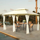 10 Feet x 13 Feet Tent Canopy Shelter with Removable Netting Sidewall by LJGDeals