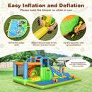 Inflatable Water Slide with Dual Climbing Walls and Blower Excluded by LJGDeals