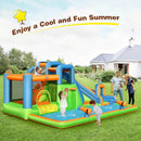 Inflatable Water Slide with Dual Climbing Walls and Blower Excluded by LJGDeals