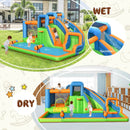 Inflatable Water Slide with Dual Climbing Walls and Blower Excluded by LJGDeals
