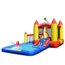 Inflatable Water Slide with Slide and Jumping Area by LJGDeals