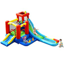 9-in-1 Inflatable Kids Water Slide Bounce House without Blower by LJGDeals