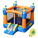Kids Inflatable Bounce House Magic Castle with Large Jumping Area with 735W Blower by LJGDeals
