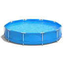 Round Above Ground Swimming Pool With Pool Cover by LJGDeals