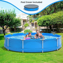 Round Above Ground Swimming Pool With Pool Cover by LJGDeals