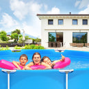 Round Above Ground Swimming Pool With Pool Cover by LJGDeals