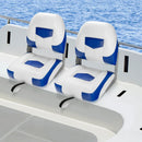 Set of 2 Folding Low Back Fishing Boat Seat by LJGDeals