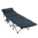Folding Retractable Travel Camping Cot with Mattress and Carry Bag by LJGDeals