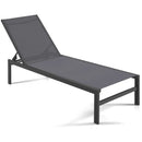 6-Position Chaise Lounge Chairs with Rustproof Aluminium Frame by LJGDeals
