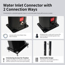 7.2 Feet 9.3 Gallon Solar Heated Shower with Hand and Foot Tap by LJGDeals