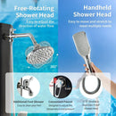 7.2 Feet 9.3 Gallon Solar Heated Shower with Hand and Foot Tap by LJGDeals
