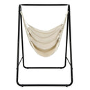 Hanging Padded Hammock Chair with Stand and Heavy Duty Steel by LJGDeals