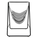Hanging Padded Hammock Chair with Stand and Heavy Duty Steel by LJGDeals