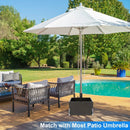 150 Pounds Patio Umbrella Base Stand Wheels Planter Outdoor by LJGDeals