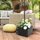 150 Pounds Patio Umbrella Base Stand Wheels Planter Outdoor by LJGDeals