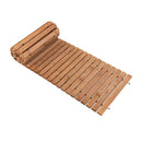 8 Feet Roll-out Weather-Resistant Patio Hardwood Pathway-22 Inch by LJGDeals