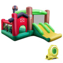 Farm Themed 6-in-1 Inflatable Castle with Trampoline and 735W Blower by LJGDeals