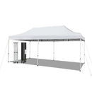 10 x 20 Feet Outdoor Pop-Up Patio Folding Canopy Tent-White by LJGDeals