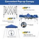 10 x 10 Feet Outdoor Instant Pop-up Canopy with Carrying Bag by LJGDeals