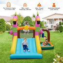 7-in-1 Flamingo Inflatable Bounce House with Slide without Blower by LJGDeals