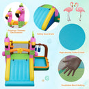 7-in-1 Flamingo Inflatable Bounce House with Slide without Blower by LJGDeals
