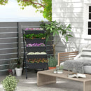 5-Tier Vertical Raised Garden Bed with Wheels and Container Boxes by DirectDeals