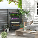 5-Tier Vertical Raised Garden Bed with Wheels and Container Boxes by LJGDeals