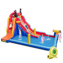 5-in-1 Inflatable Bounce House with 2 Water Slides and Large Splash Pool With 950W Blower by LJGDeals