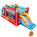 5-in-1 Ice Cream Inflatable Bounce House with Ball Pit and Slide with 520W Blower by LJGDeals