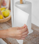 Paper Towel Holder - Steel + Wood by Yamazaki Home