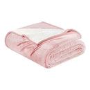 Velvet Plush Sherpa Bed Blanket - Sherpa Fleece Collection by Great Bay Home