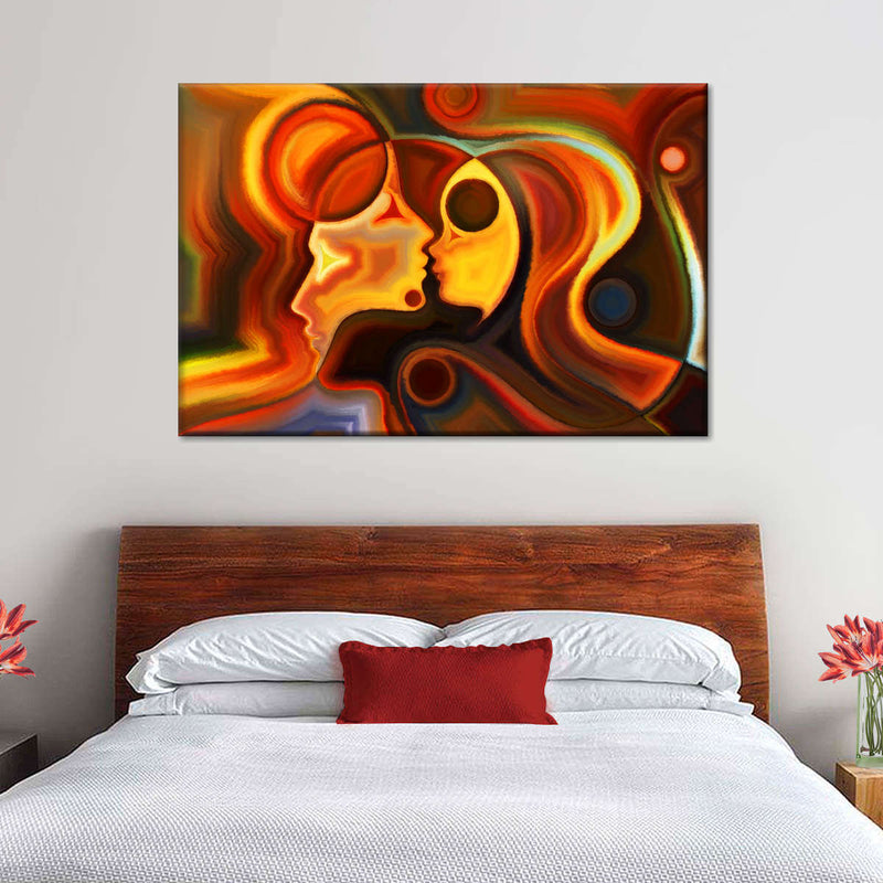 Abstract Love Wall Art