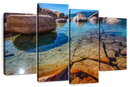Lake Tahoe Stones Wall Art