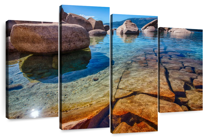 Lake Tahoe Stones Wall Art