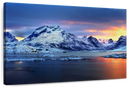Norway Snowy Mountains Wall Art