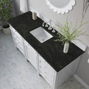 James Martin Brittany 60" Single Bathroom Vanity, Bright White